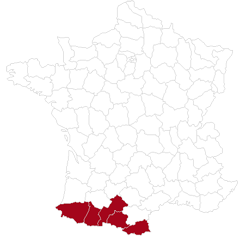 Carte Pyrénées